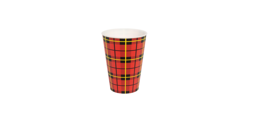 IEZZY 180ml reusable cup Scotty red 20 pieces