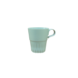 Tasse IEZZY 180ml réutilisable avec oreille PP vert 10 pièces