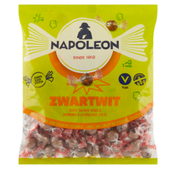 Bonbon Napoleon blanc/noir sachet 1kg