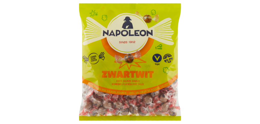 Bonbon Napoleon blanc/noir sachet 1kg