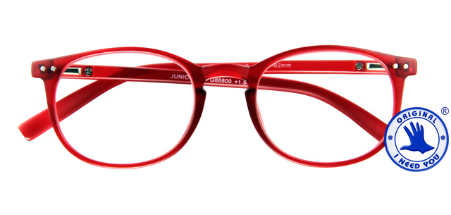 Reading glasses I Need You +3.00 dpt Junior red