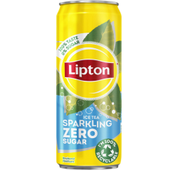 Boisson Lipton Ice Tea Sparkling Zero canette 330ml