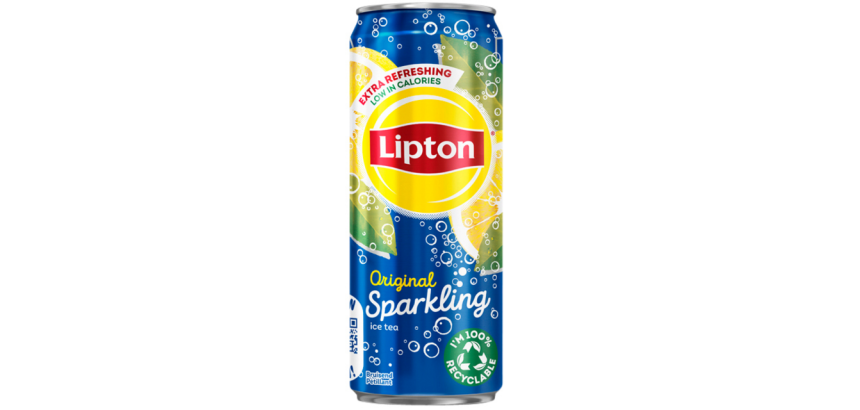 Boisson Lipton Ice Tea Sparkling canette 330ml