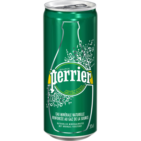 Eau pétillante Perrier canette 330ml