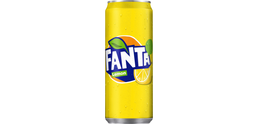 Fanta lemon drink can 330ml