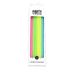 Bougie Haza Kong bright 15cm 16 pièces assorti