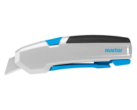 Cutter Martor sécurisé Secupro 625 trapézoïdale 21mm argent