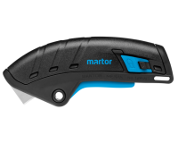 Cutter sécurisé Martor Secupro Merak restangulaire 9mm noir