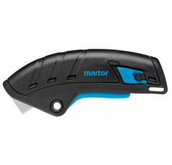 Cutter sécurisé Martor Secupro Merak restangulaire 9mm noir