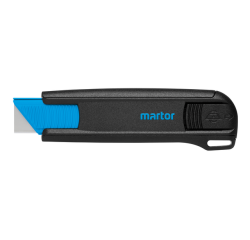 Cutter sécurisé Martor Secunorm restangulaire 10mm noir