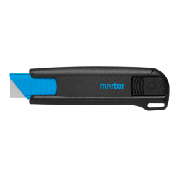 Cutter sécurisé Martor Secunorm restangulaire 10mm noir