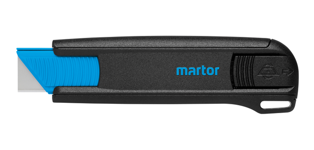 Cutter sécurisé Martor Secunorm restangulaire 10mm noir