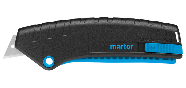 Cutter Martor Secunorm Mizar trapézoïdale 15mm noir