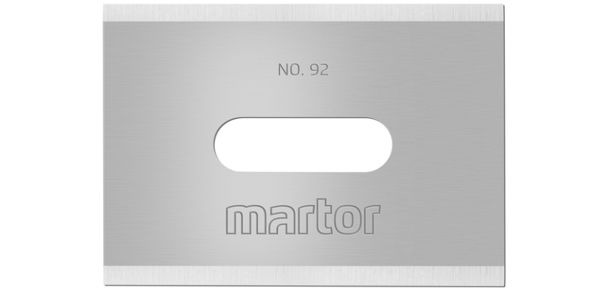 Reservemes Martor rechthoekig nr. 92 10 stuks