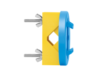 Support mural Martor pour collecteur lames usagées jaune