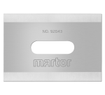 Lame de réserve Martor rectangulaire nr 92043 10 pièces