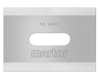 Reservemes Martor rechthoekig nr. 92043 10 stuks