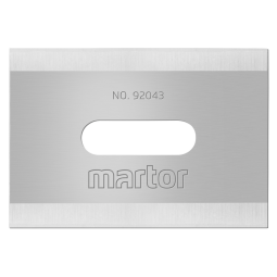 Lame de réserve Martor rectangulaire nr 92043 10 pièces