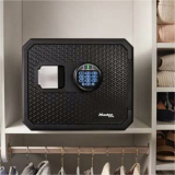 Coffre-fort MasterLock contre feu et eau électronique fermeture combi L noir