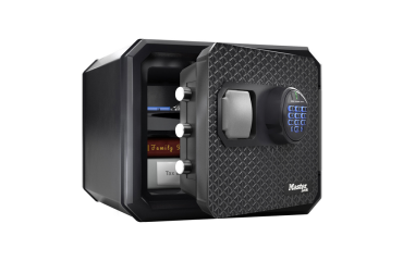 Coffre-fort MasterLock contre feu et eau électronique fermeture combi L noir