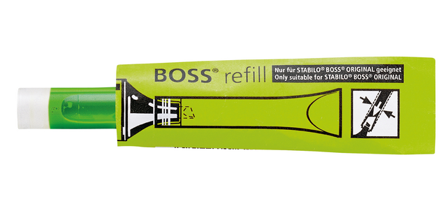 STABILO 070/33 Leuchtmarker-Nachfüllung grün