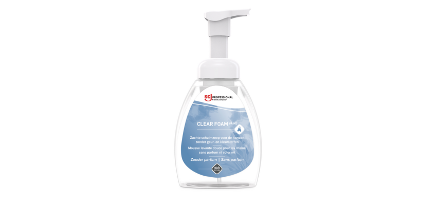 SCJ Clear Foam Pure parfümfreies Handseife 250ml