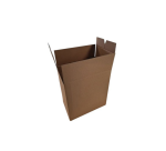 Flesverpakking IEZZY 6 vakken bruin 10 stuks