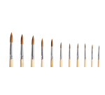 Pinceau Qrea poil synthétique n° 2 largeur 3mm