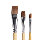 Kwast Qrea synthetisch set à 3 breedtes