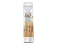 Pinceaux Qrea poil synthétique set 10 largeurs