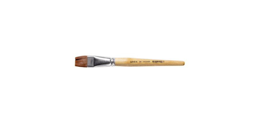Pinceau Qrea poil synthétique n° 20 largeur 23,6mm
