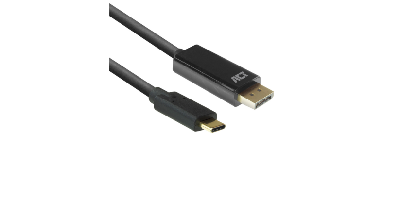 Kabel ACT USB-C naar Displayport 60Hz 2 meter