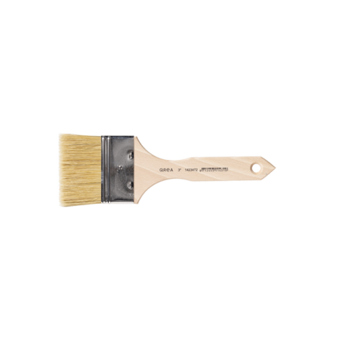 Brosse plate Qrea soie de porc nr 3 largeur 70,9mm