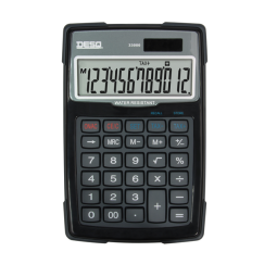Calculatrice Desq Large hydrofuge et anti-poussière