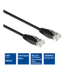 Câble ACT CAT6 Réseau cuivre 0,9m noir