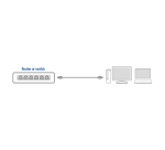 Câble ACT CAT6 Réseau cuivre 0,9m noir