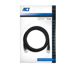 Câble ACT CAT6 Réseau cuivre 0,9m noir