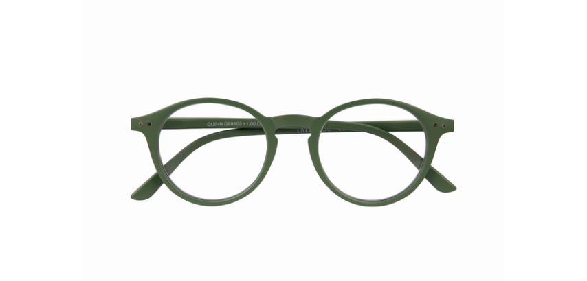 Lunettes de lecture I Need You +1.50 dpt Quinn vert