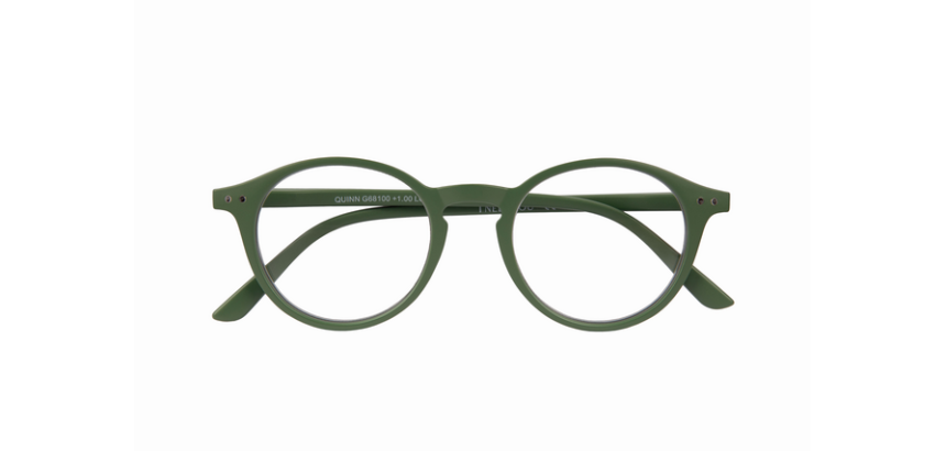 Lunettes de lecture I Need You +1.50 dpt Quinn vert