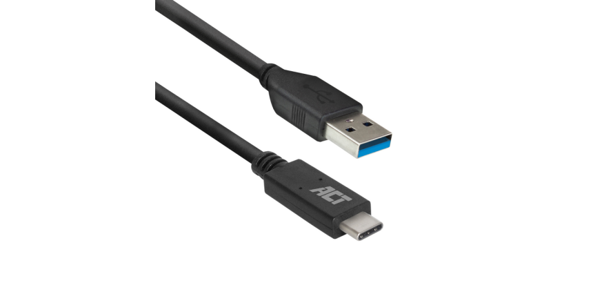 ACT AC7417 USB cable USB 3.2 Gen 1 (3.1 Gen 1) 2 m USB C USB A Black