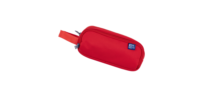 Oxford B-Smart red pencil case