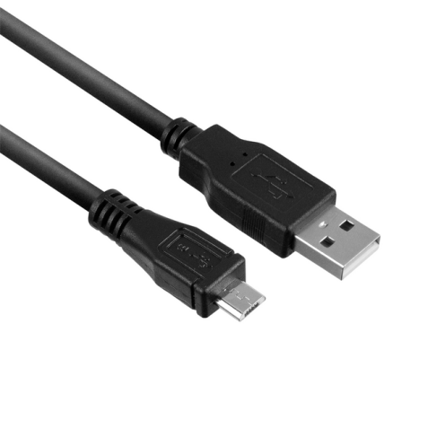 Kabel ACT USB 2.0 naar MicroB laad -en data 1 meter