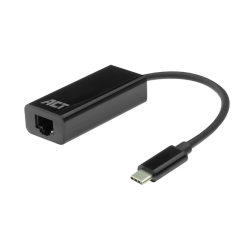 Adaptateur ACT USB-C ver Ethernet Gigabit 0,15m