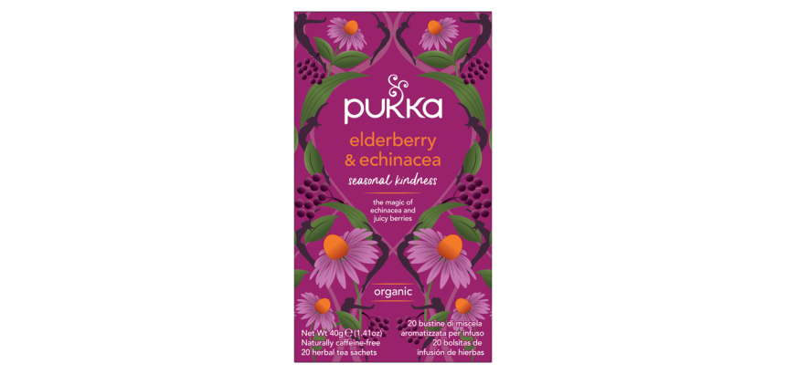 Pukka Holunder & Echinacea Tee 20 Beutel