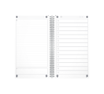 Cahier Task Manager Oxford 141x246mm 115 feuilles aqua
