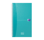 Cahier Task Manager Oxford 141x246mm 115 feuilles aqua