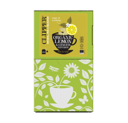 Thé Clipper Infusion Lemon & Ginger Bio 250 sachets