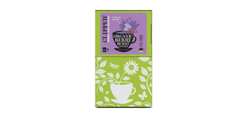 Thé Clipper Infusion Berry Burst Bio 250 sachets