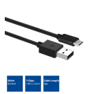 ACT AC3094 USB-Kabel USB 3.2 Gen 1 (3.1 Gen 1) 1 m USB A USB C Schwarz