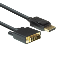 Câble ACT DisplayPort vers DVI 1,8m noir